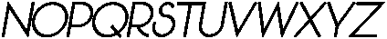 Sun Pepper Bold Italic ttf (700) Font UPPERCASE