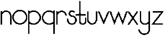 Sun Pepper ttf (400) Font LOWERCASE