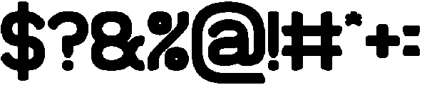 Sun The Empire Bold otf (700) Font OTHER CHARS