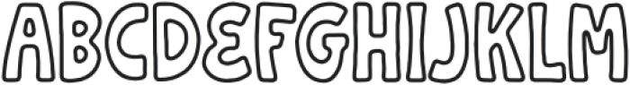 Sun Valley Outline otf (400) Font UPPERCASE