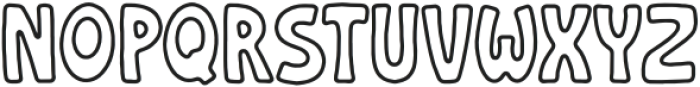 Sun Valley Outline otf (400) Font UPPERCASE