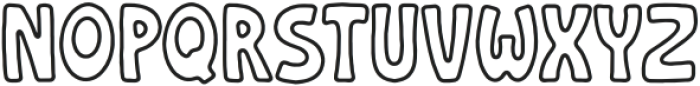 Sun Valley Outline otf (400) Font LOWERCASE