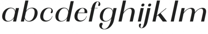 SunGold-Italic otf (400) Font LOWERCASE