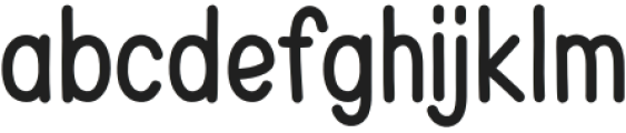 Sunbeam Melody Regular otf (400) Font LOWERCASE