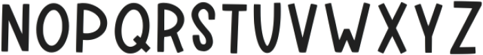 Sunbeam Sans Regular ttf (400) Font UPPERCASE