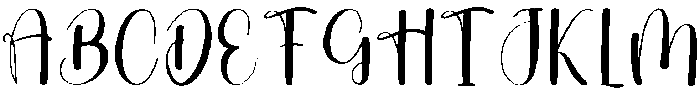 Sunberry Regular otf (400) Font UPPERCASE