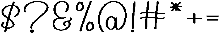 Suncare Regular otf (400) Font OTHER CHARS