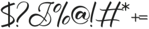 Sundala Script Regular otf (400) Font OTHER CHARS