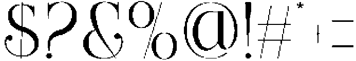 Sundan Regular otf (400) Font OTHER CHARS