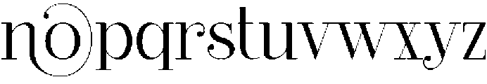 Sundan Regular otf (400) Font LOWERCASE