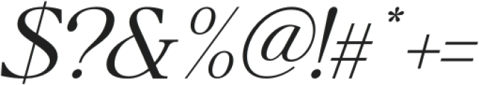 Sunday Afternoon Italic otf (400) Font OTHER CHARS