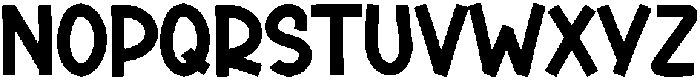 Sunday Birthday Regular otf (400) Font UPPERCASE