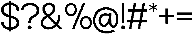 Sunday Boghie Regular otf (400) Font OTHER CHARS