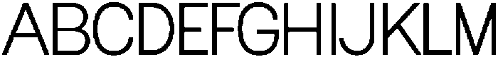 Sunday Boghie Regular otf (400) Font UPPERCASE