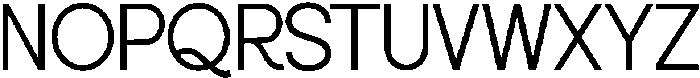 Sunday Boghie Regular otf (400) Font UPPERCASE