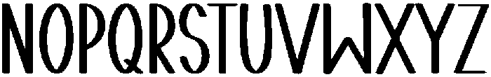 Sunday Bright Regular otf (400) Font UPPERCASE