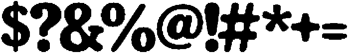 Sunday Bubbly Regular otf (400) Font OTHER CHARS