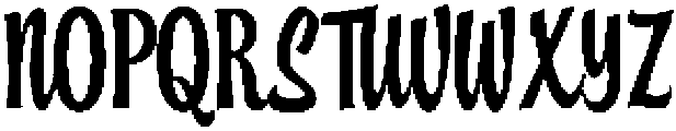 Sunday Chatt otf (400) Font UPPERCASE