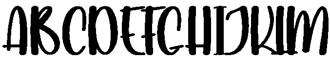 Sunday Christmas Regular otf (400) Font UPPERCASE