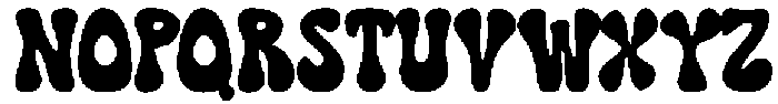 Sunday Funky otf (400) Font LOWERCASE