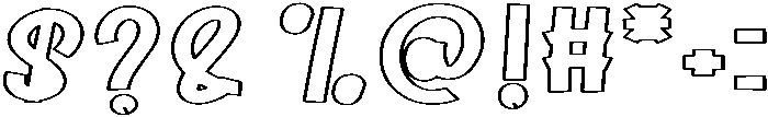 Sunday Handmade Regular otf (400) Font OTHER CHARS