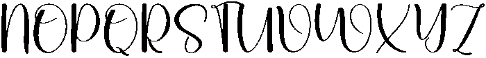 Sunday Handmade Regular otf (400) Font UPPERCASE