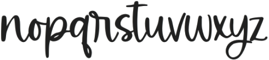 Sunday Letters Regular otf (400) Font LOWERCASE