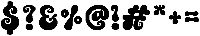 Sunday Magic Regular otf (400) Font OTHER CHARS