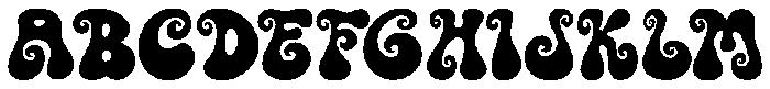Sunday Magic Regular otf (400) Font UPPERCASE