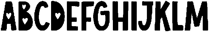 Sunday Memories otf (400) Font UPPERCASE