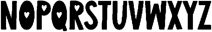 Sunday Memories otf (400) Font UPPERCASE
