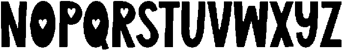 Sunday Memories otf (400) Font LOWERCASE