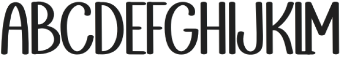 Sunday Minimalist Regular otf (400) Font UPPERCASE