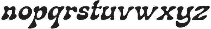 Sunday Morning Italic otf (400) Font LOWERCASE