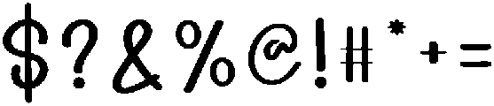 Sunday Morning Regular otf (400) Font OTHER CHARS
