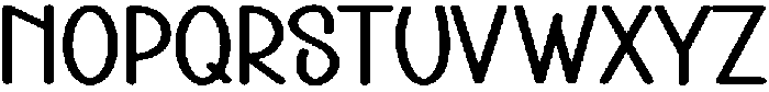 Sunday Morning Regular otf (400) Font LOWERCASE
