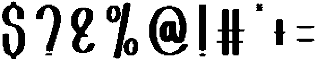 Sunday Morning Regular otf (400) Font OTHER CHARS