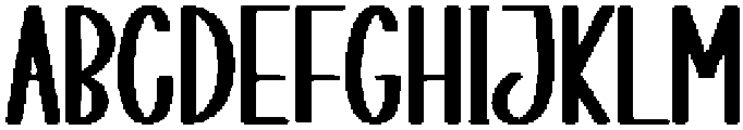 Sunday Morning Regular otf (400) Font UPPERCASE