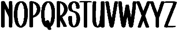 Sunday Morning Regular otf (400) Font UPPERCASE