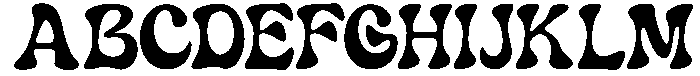 Sunday Morning Regular otf (400) Font UPPERCASE