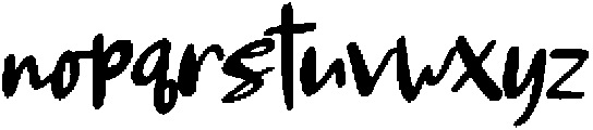 Sunday Morning Regular otf (400) Font LOWERCASE