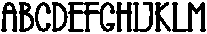 Sunday Morning Regular otf (400) Font UPPERCASE