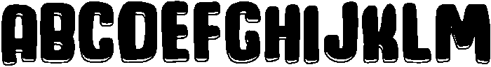 Sunday Morning Regular otf (400) Font UPPERCASE