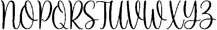 Sunday Morning otf (400) Font UPPERCASE