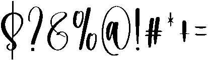 Sunday Regular otf (400) Font OTHER CHARS