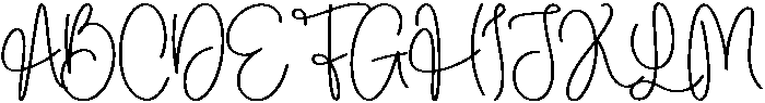 Sunday Regular otf (400) Font UPPERCASE