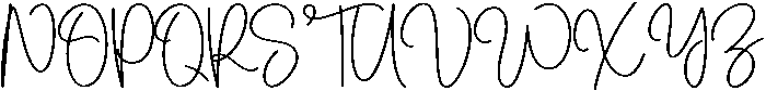 Sunday Regular otf (400) Font UPPERCASE