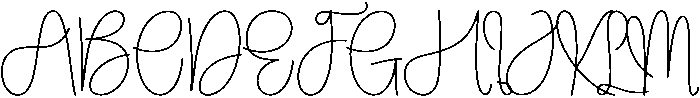 Sunday Regular otf (400) Font UPPERCASE