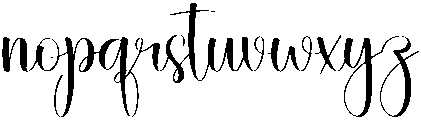 Sunday Regular otf (400) Font LOWERCASE