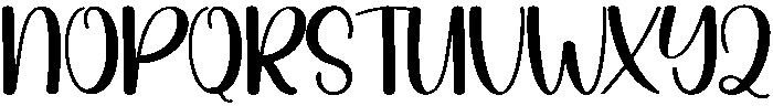 Sunday Regular otf (400) Font UPPERCASE